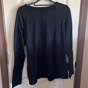 NWOT- size large black cuddleduds shirt